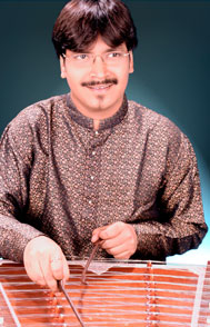 ranjeet pathak with santoor